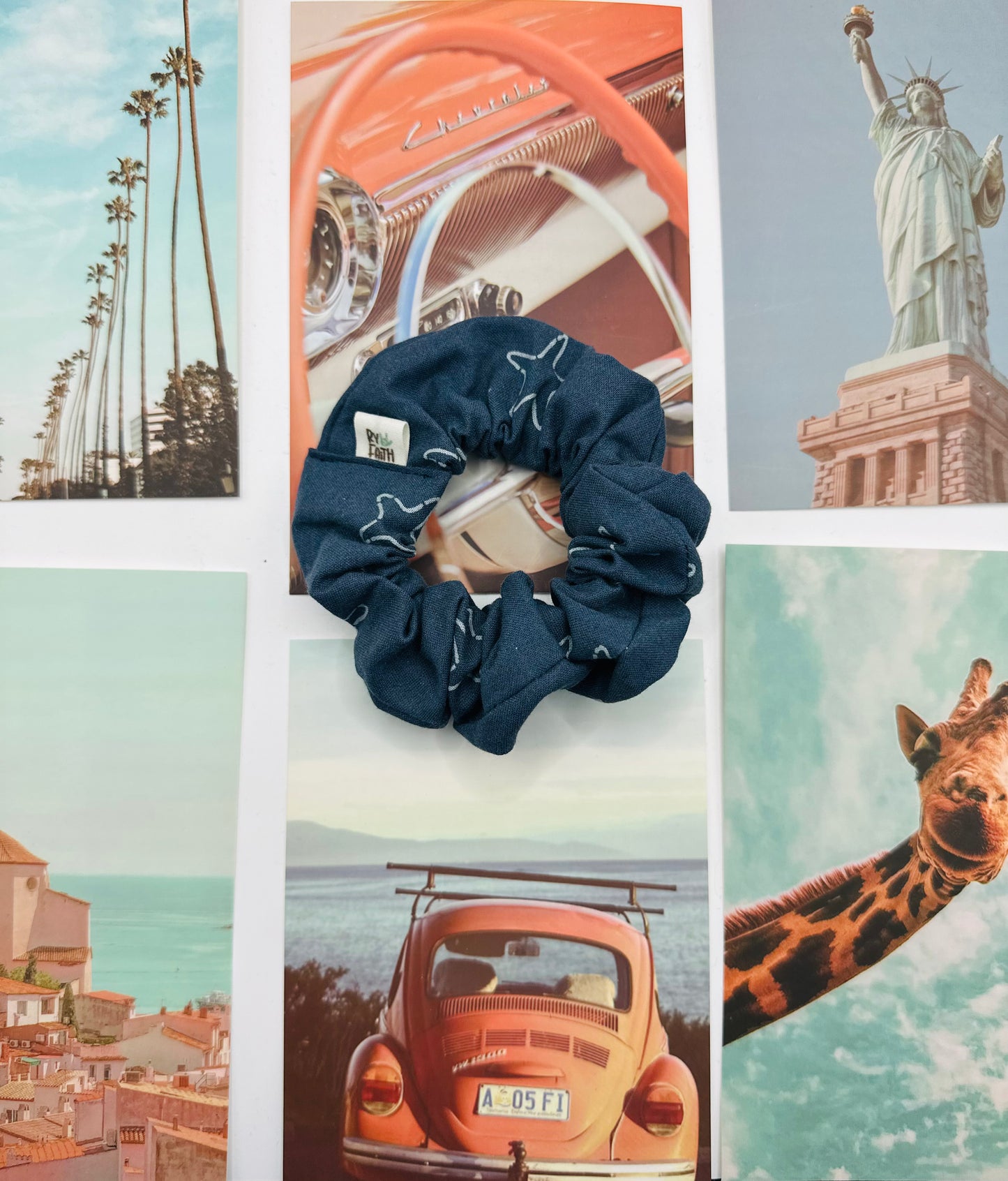 shoreline finds scrunchie