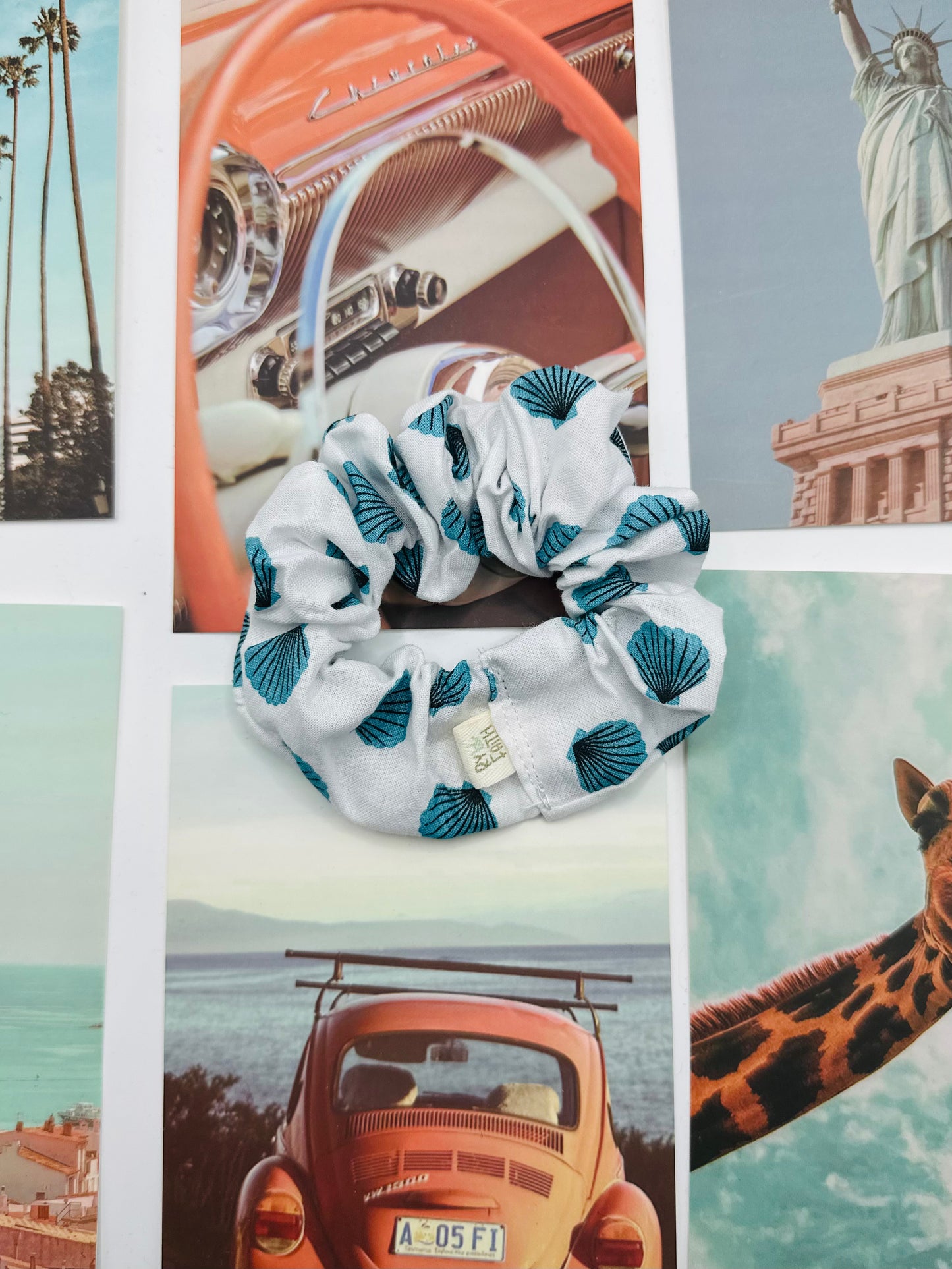 shells scrunchie
