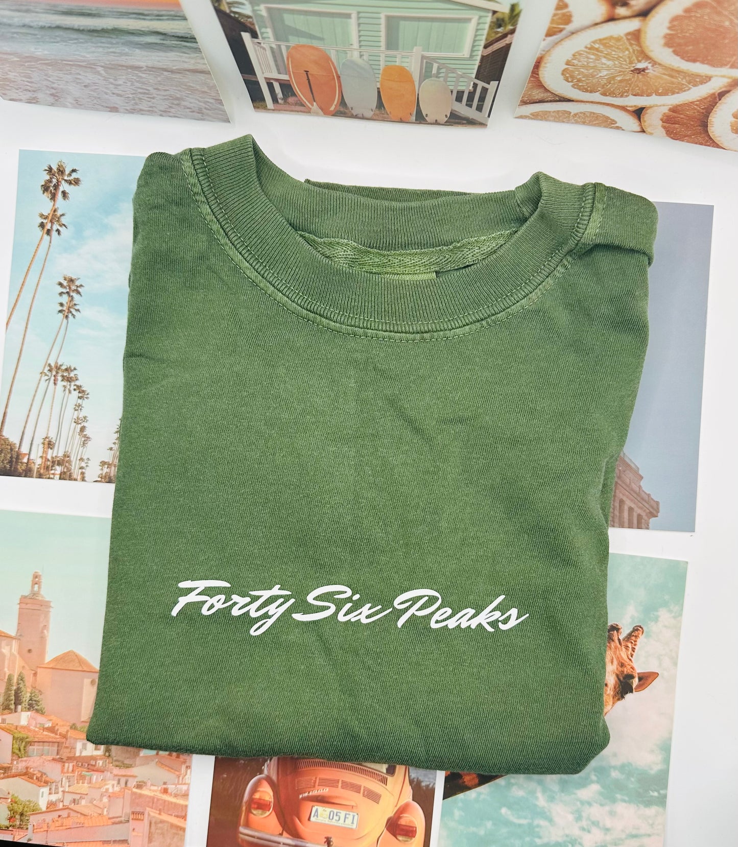 46 peaks tee