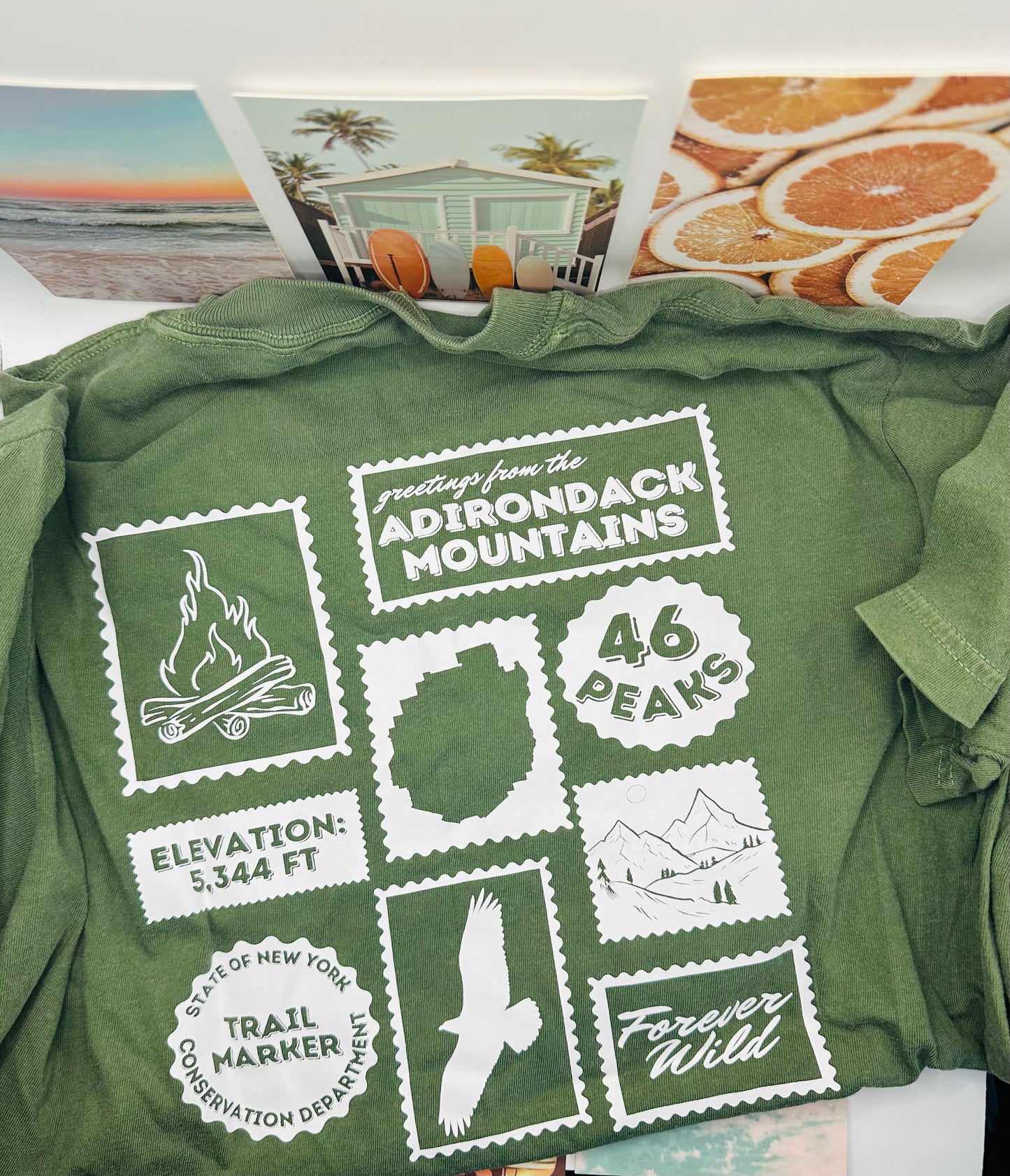 46 peaks tee
