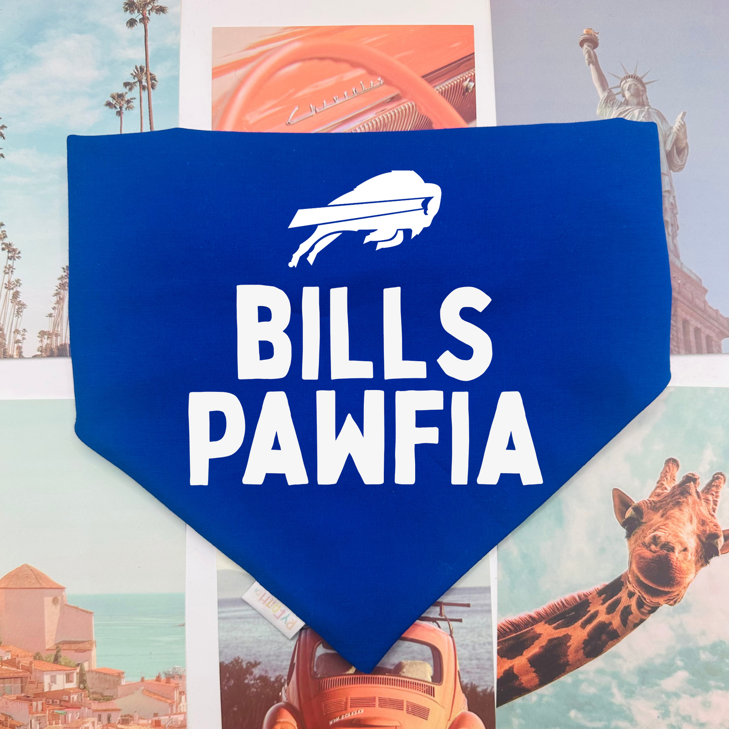 Josh Allen Dog Bandana