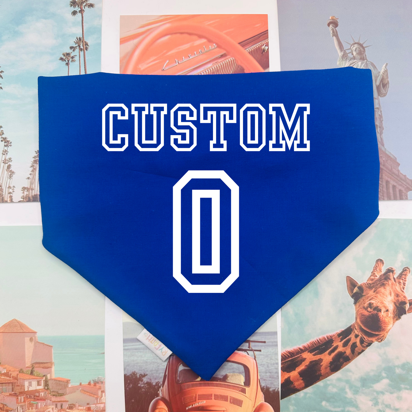 Custom Bills Dog Bandana
