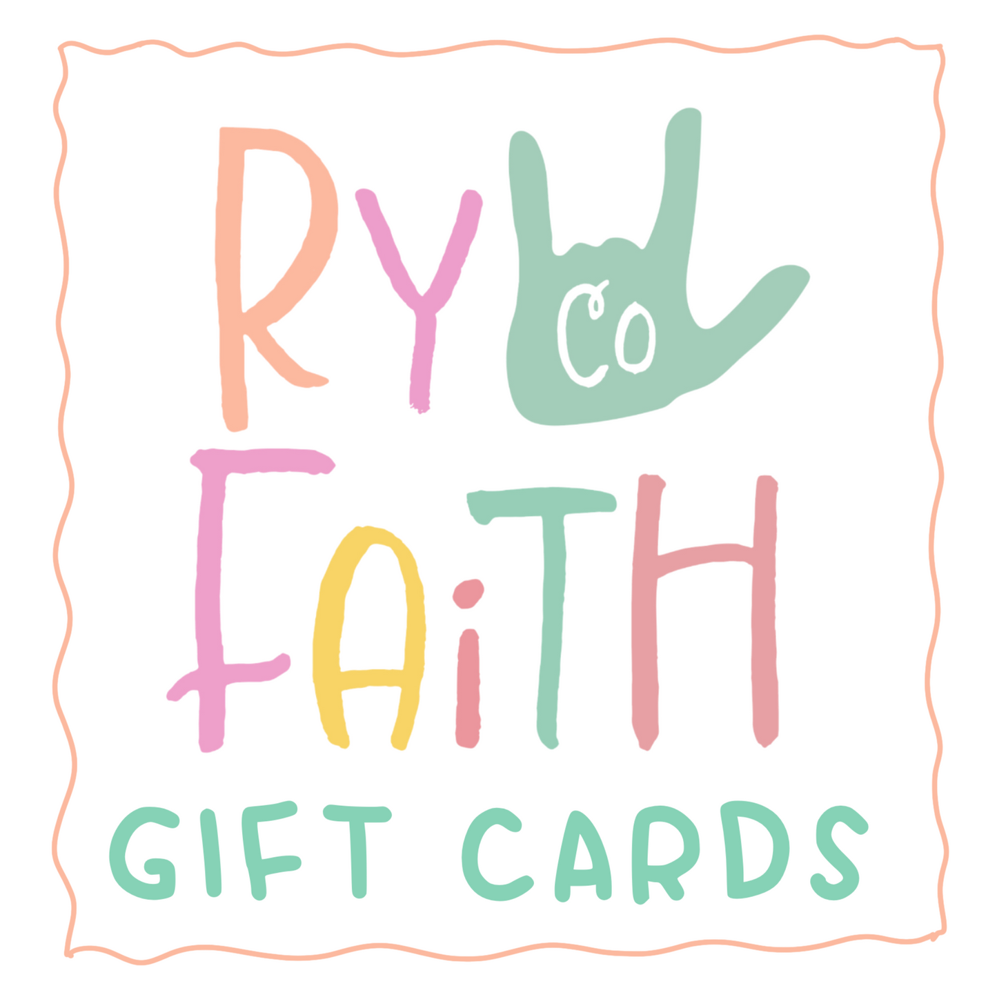 RyFaithCo Gift Cards