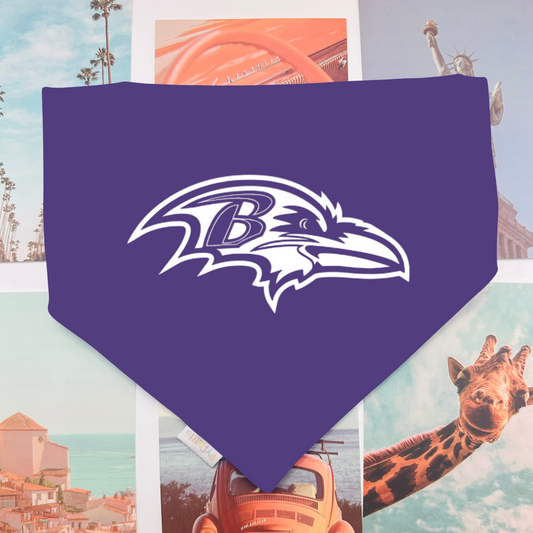 Baltimore Ravens Dog Bandana