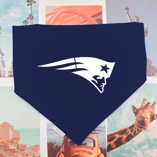New England Patriots Pet Bandana