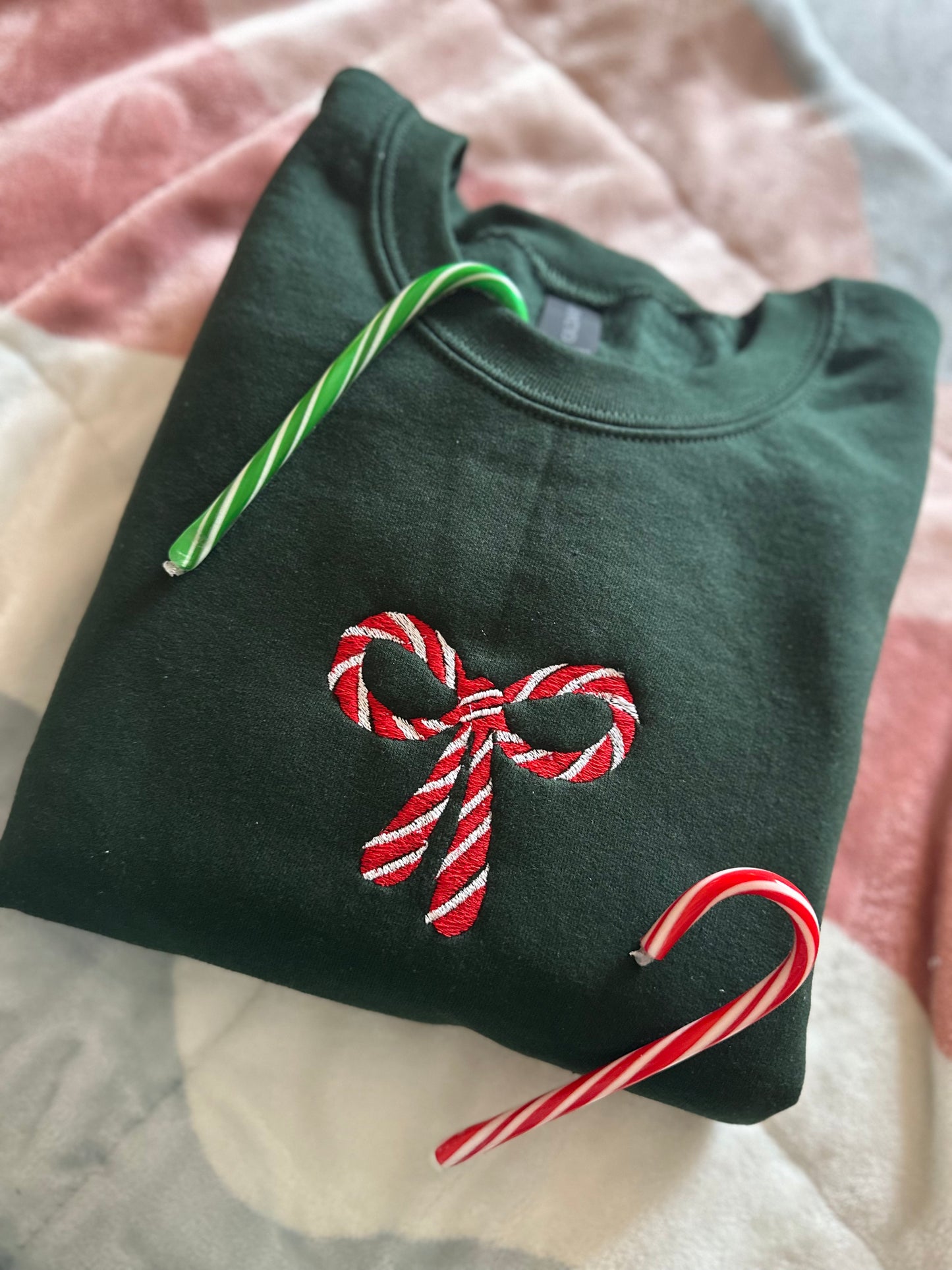 I'm just a (christmas) girl crewneck