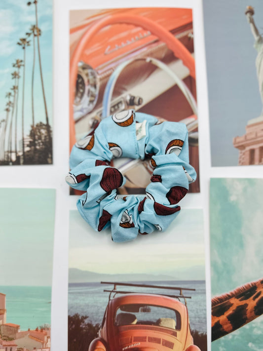coconut milk scrunchie