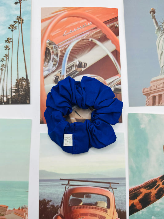 blue lagoon scrunchie
