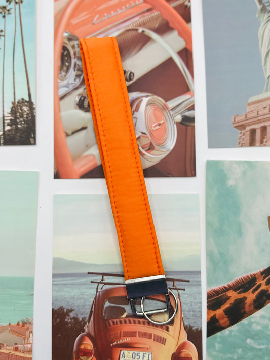 orange zest keychain