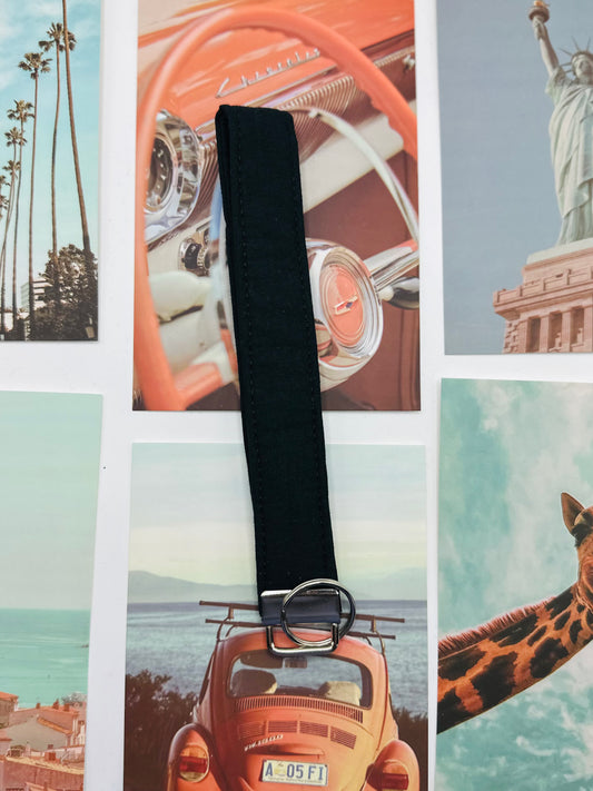 black keychain