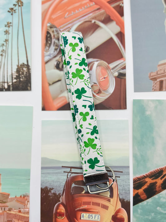 shamrock keychain