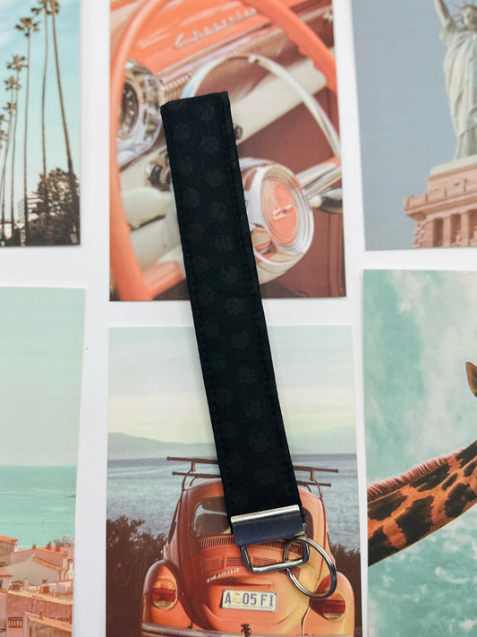 polka dot keychain