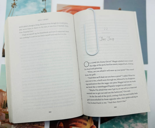 paper clip book marks