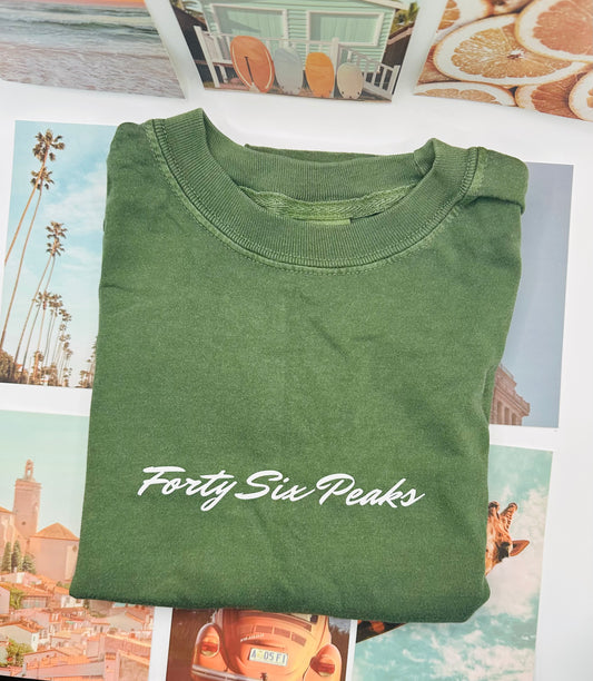46 peaks tee